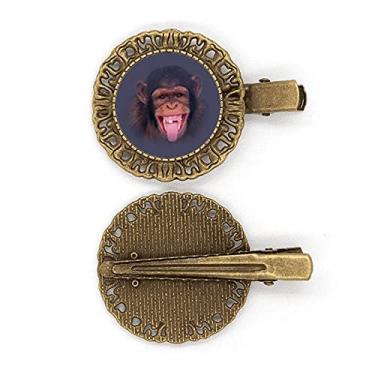 Imagem de Grampo de cabelo humano Orangutans Laugh com presilha de cabelo