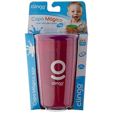 Imagem de Copo Magico 360° Rosa, Clingo, Rosa
