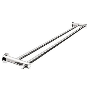 Imagem de Toalheiro Duplo 80 Cm Inox - Kromus RD0112-80