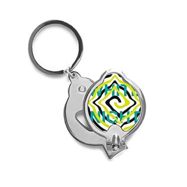 Imagem de White Night Line Spacing Art Deco Gift Fashion Cortador de unhas de dedo Tesoura Cortador de aço inoxidável