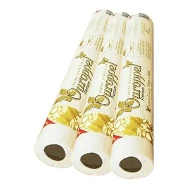Imagem de Lençol Hospitalar Em Papel 50Cmx50Cm Com 3 Rolos Ouroppel