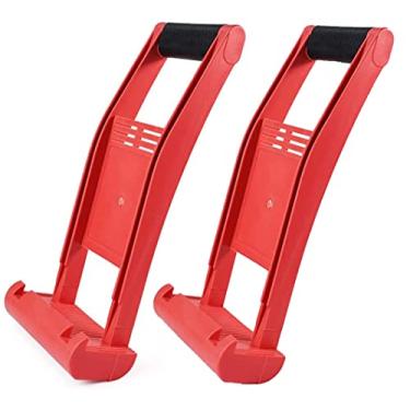 Imagem de SILVERWING, Pacote com 2 cabos de madeira compensada, ferramentas de drywall Sheetrock, guincho de painel de elevação de drywall, garra Hércules seca para painel, ferramenta de elevação de madeira