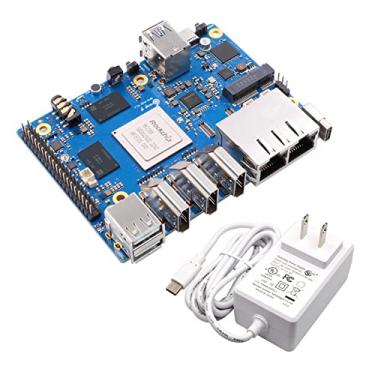 Imagem de Orange Pi 5 Plus 8GB Rockchip RK3588 8 Núcleo 64 Bit Computador de Placa Única, Placa de Desenvolvimento de Código Aberto de Frequência de 2.4GHz (Pi 5 Plus 8G+5V4A TC Supply)