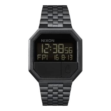 Imagem de Nixon Men's Re-Run A158001 Black Stainless-Steel Quartz Fashion Watch