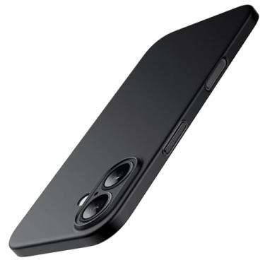 Imagem de JETech Capa Ultra Slim para iPhone 16 6,1 Polegadas, Proteção Total da Lente da Câmera, Case Capinha Leve e Minimalista em PP Rígido com Acabamento Fosco (Preto)