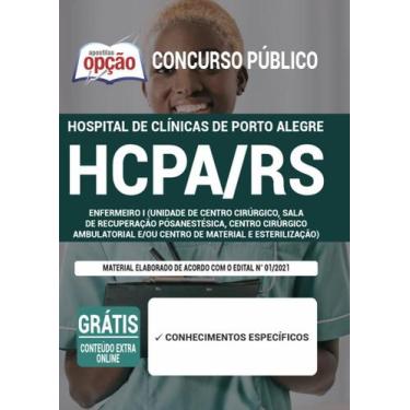 Imagem de Apostila Concurso Hcpa Rs - Enfermeiro 1 - Apostilas Opção