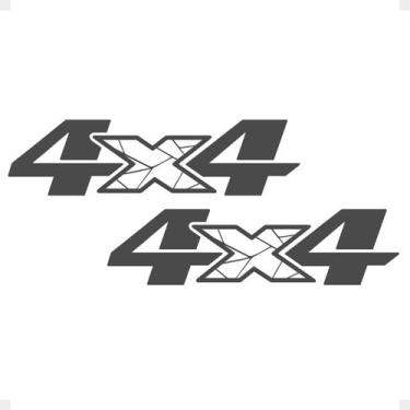 Imagem de Adesivo 4x4 Compatível Ranger Storm 2020/ Emblema Grafite - SPORTINOX