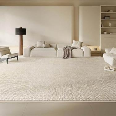 Imagem de Tapete de textura simples de cor pura, tapetes decorativos minimalistas de luxo, tapetes para sala de estar, tapetes fáceis de limpar para quarto, YHT165, B, 300x400CM
