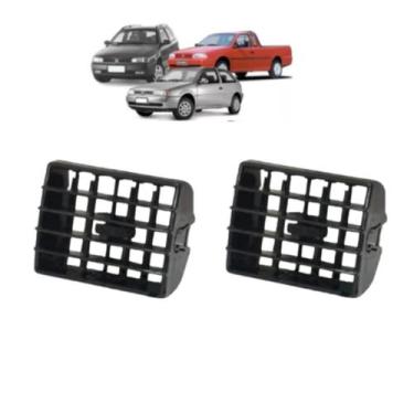 Imagem de Par Difusor Ar lateral e central Gol Parati Saveiro G2 Bola - Clauplas