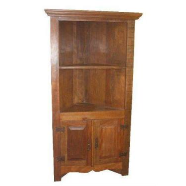 Imagem de Armário de Canto Rústico Netuno em Madeira de Demolição - Cód 2080 - B