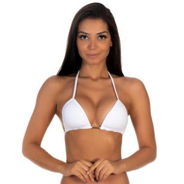 Imagem de Biquini Marquinha com Bojo removível - ONFLEEK, Branco, M