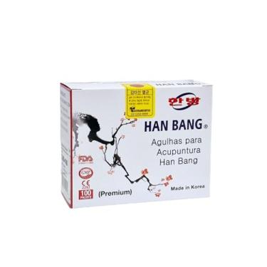 Imagem de Agulhas para Acupuntura Han Bang, 0,20mm x 50mm, 1.000 Unidades