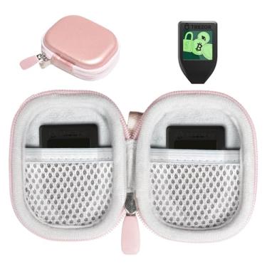 Imagem de CaseSack Capa Bitcoin para Trezor Model T Advanced Crypto Hardware Wallet com tela LCD sensível ao toque