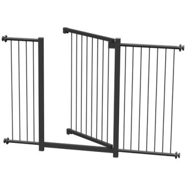 Imagem de GRADE PORTÃO PET BEBÊ DIVISOR AMBIENTE 70 CM 85 CM 100 CM até 118 CM -