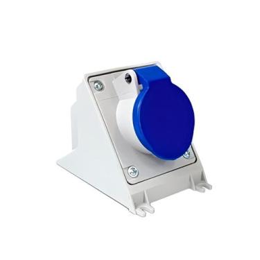 Imagem de Kit 6 Tomada De Sobrepor 3p+t 63a 200/250v Azul N4509 Steck, AZUL