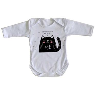 Imagem de body nenê criança roupa bebê manga longa Every day is a good day when 