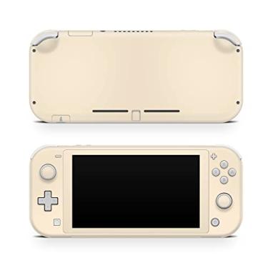 Imagem de Tacky Design Solid Color Decal Skin Compatible with Nintendo Switch Lite, Solid Color Skin for Nintendo Switch Lite Cover, Premium Vinyl 3M Full Wrap Sticker (Beige)