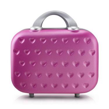 Imagem de Frasqueira de Viagem Maleta Necessaire Rígida ABS Grande de Mão Bordo 