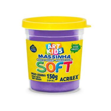 Imagem de Massa de Modelar Amido 150g Soft Violeta - Acrilex