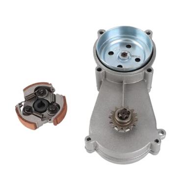 Imagem de Embreagem de caixa de redução de engrenagem de transmissão, embreagem centrífuga 14T Tambor de embreagem Caixa de engrenagens com embreagem adequada para 47 49 Mini Pocket Quad