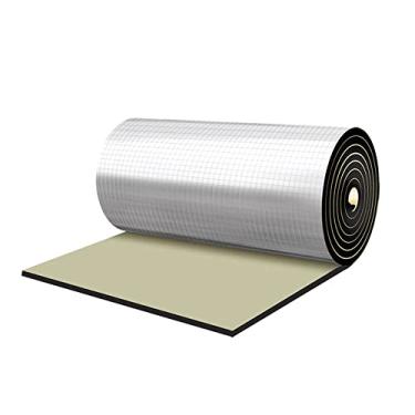 Imagem de ALLWIN Tapete Isolante de Isolamento Acústico para Carro,- 197 Mil, 32,4 Pés Quadrados, Material de Isolamento Acústico e Térmico para Capô, Motor, Teto, Porta e Porta-Malas, Acaba (, Tom Prateado)