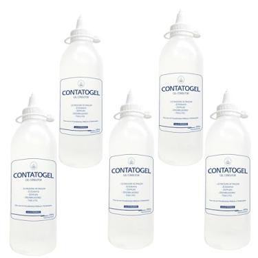 Imagem de Kit 5 Un. Gel Condutor Contatogel Ultrassom 250g