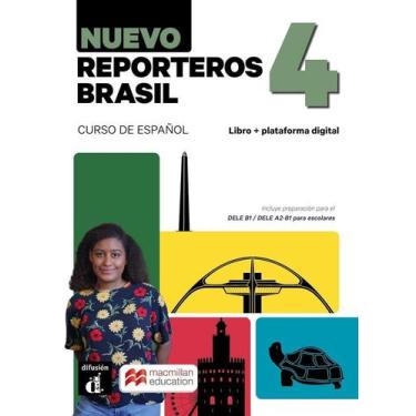 Imagem de Nuevo Reporteros Brasil 4 - Libro Del Alumno Con Plataforma Digital