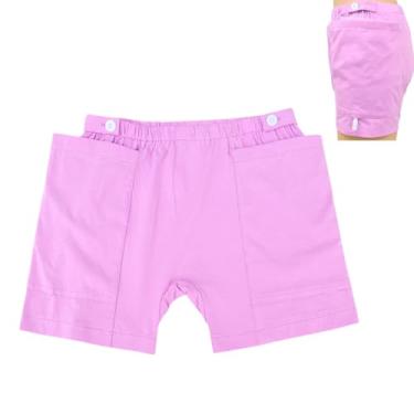 Imagem de Siomlana Calças de fístula, calças de drenagem urinária, calças de cateter, calças de cuidados com incontinência, calças de cuidados com bolsa de drenagem de ostomia, calças de urina para cateteres