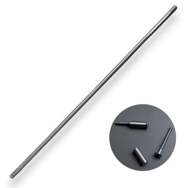 Imagem de Puxador Móveis Alumínio Acetinado Com Friso 448mm 240 Pauma