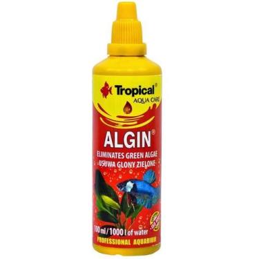 Imagem de Algicida antialgas p aquários terrários fontes algin 100ml - TROPICAL
