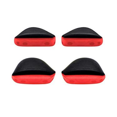 Imagem de Galvanic Pacote com 2 protetores de nariz de substituição para óculos de sol Oakley Pit Bull - Vermelho, Vermelho, 0