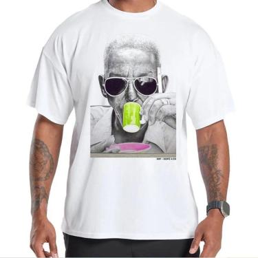 Imagem de Camiseta Masculina Oversized Algodão Streetwear Fitness Academia GMasculino-Masculino