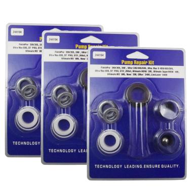 Imagem de Opendoor Kit De Reparo Bomba Reposição 244194 Para Pistola Pintura Airless 390 395 490 495 595 (3 Peças)