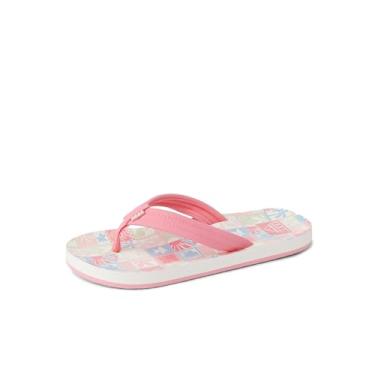 Imagem de REEF Sandália infantil unissex infantil Ahi, palmilha acolchoada macia, adequada para água, Carimbo Sunset, 13 Big Kid