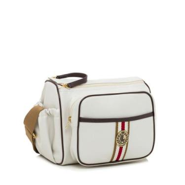 Imagem de Frasqueira Maternidade Lequiqui Oxford - Branca