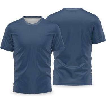 Imagem de Camisetas Básicas Dry Fit - FORTE IMPRESSAO, GG, Azul marinho
