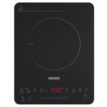 Imagem de Cooktop Portátil por Indução 1 boca Tramontina Slim Touch EI 30 220V