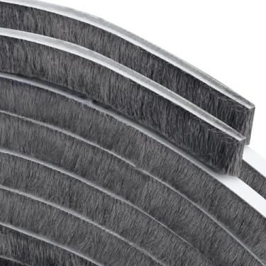 Imagem de COUMENO Faixa de Vedação de Alta Viscosidade para Janela Deslizante de Vão de Porta(0,6"x0,4"x32,8 Pés), Amortecedor de Absorção de Choque, Redução de Ruído e Som, Faixa de Vedação (0,6" X 0,4" X 32,8