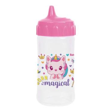 Imagem de Copo De Treinamento Infantil Com Válvula Redutora de Pingos 240ml Unic