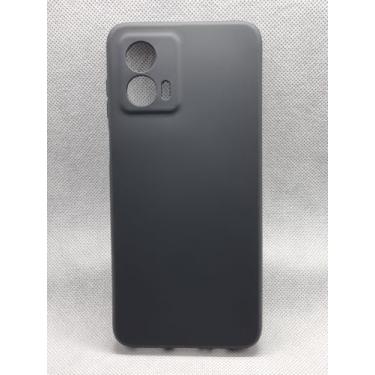 Imagem de Capa Silicone Aveludada Moto G53 (Preto)
