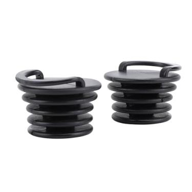 Imagem de SPYMINNPOO 2pcs Caiaque Tambor de Caiaque Bung Plugs Hole Hole de Orifício à Prova d'água Substituição de PVC para Barco Marinho de Com Ajuste Confortável Fácil de Usar