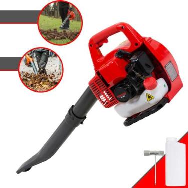 Imagem de Soprador De Folhas Kawashima 3 Em 1 Sopra Tritura E Aspira Acelerador 