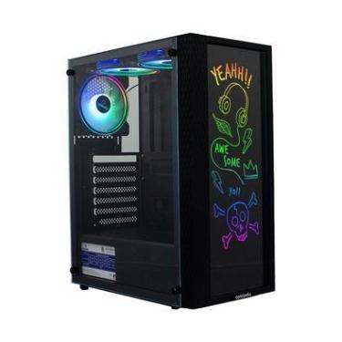 Imagem de PC Gamer Concórdia, Intel Core I5, RAM 8GB, SSD 240GB, Fonte 600W 80 Plus White, FreeDos