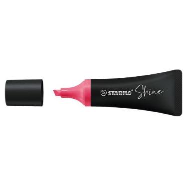 Imagem de Marca texto rosa Shine Stabilo