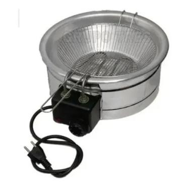 Imagem de Fritadeira Industrial Elétrica Tacho Profissional 5L Óleo Limpa fácil 