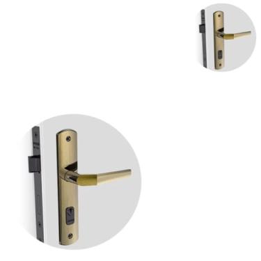 Imagem de Fechadura de porta externa Esp26 (40x53mm) Popline - Soprano Antique Brass
