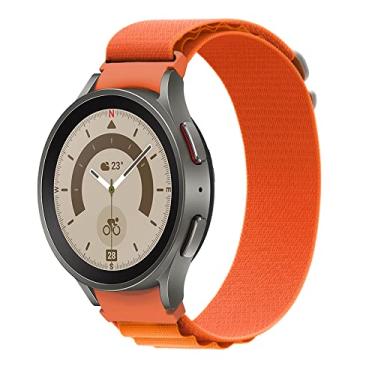 Imagem de Pulseira de Nylon Ridge Exclusiva com Presilha alpina marca 123smart compatível com Galaxy Watch 4 Watch 5 Watch 6 Watch 7 40mm 42mm 43mm 44mm 45mm 46mm 47mm