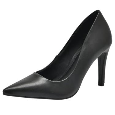 Imagem de Sapato Feminino Scarpin Salto Fino Conforto Via Marte
