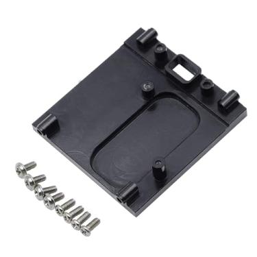 Imagem de Dynwave Base de montagem do motor do carro RC Suporte motor Suporte assento Acessórios Base de montagem resistente para MN82 MN168 MN78 Escala 1/12 Carro RC, Preto