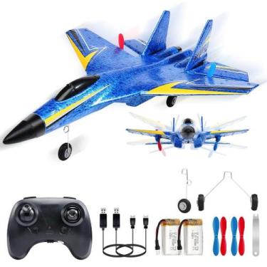 Imagem de Avião RC Fremego Su-27 2,4 GHz 2 canais com luzes noturnas giroscópica